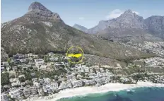  ?? Picture: STEFAN ANTONI OLMESDAHL TRUEN ARCHITECTS ?? ROOMS WITH A VIEW: Tycoon Dennis Hotz hopes to build Africa’s most spectacula­r home on the plot, marked, in Clifton