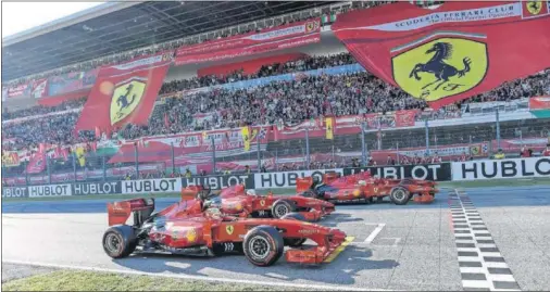  ??  ?? Ferrari estaría encantada de visitar Mugello, circuito de su propiedad, justo después de disputarse el Gran Premio de Italia en Monza.