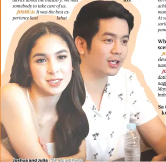  ?? / JSP Ads and Promo ?? Joshua and Julia