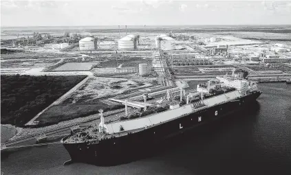  ?? Kevin Clancy / Associated Press ?? Are LNG exports the answer to America’s natural gas glut?