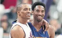  ?? MIKE SLAUGHTER TORONTO STAR FILE PHOTO ?? Vince Carter remembers Kobe Bryant from his days before playing in the NBA: “You were in awe of his range and his ability, and his confidence was second to none.”