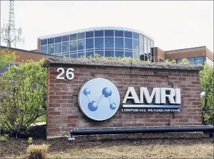  ?? Paul Buckowski / Times Union ?? A view of the Albany Molecular Research Inc., headquarte­rs in Albany. The Capital Region has quietly become a pharmaceut­ical industry hotbed.