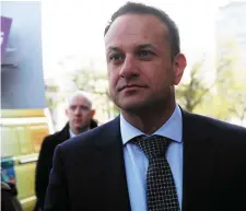  ??  ?? Taoiseach Leo Varadkar is planning to paint Fianna Fáil as a “populist” party whose spending would damage the economy