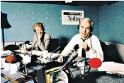  ??  ?? Making news: Jack de Manio, Today’s main presenter from 1958, was a familar voice for 13 years. Above, Theresa May on
Today the day after calling the snap general election in April. John Humphrys and Sue Macgregor in the studio, below, and Sarah...