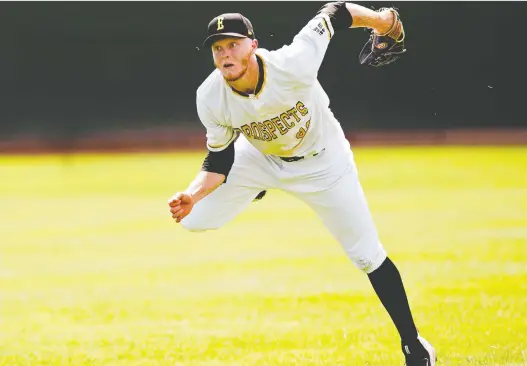  ?? DAVID BLOOM ?? Outfielder Travis Hunt and his Prospects teammates will be on home turf for the final five games of the regular season as they contend for a playoff spot.