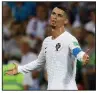  ?? AP/THEMBA HADEBE ?? Portugal’s Cristiano Ronaldo’s fourth World Cup ended the same as the previous three, without a title.