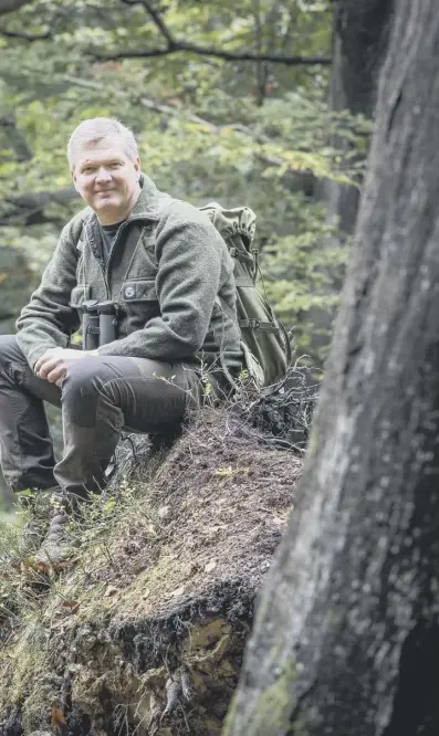  ??  ?? 0 Ray Mears Mears on his field studies. Picture: PA Photo/ Jonathan Buckley