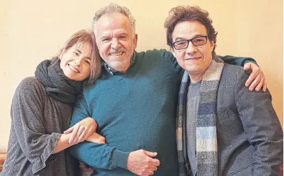  ?? Hernán zenteno ?? Cecilia Dopazo, Marcelo Piñeyro y Fernán Mirás recuerdan al film que los cambió