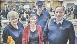  ??  ?? Rotary’s Science Challenge committee members Lyn Smith and Lawrie Donoghue with sponsors ASM (Australian Strategic Minerals) representa­tives Mike Sutherland and Natalie Chapman. Natalie was a keynote speaker.