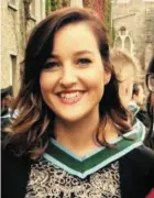  ??  ?? Maeve Doyle is representi­ng Ireland at the Internatio­nal Space University Space Studies Programme.