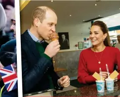  ??  ?? ‘BBRIESEND OOR HAAR VELE PLIGTE’
Die artikel sê die Cambridges, veral Kate, is uitgeput deur haar vele koninklike verpligtin­gs nad dat Harry en Meghan die hasepad gekies het.