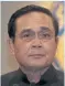  ??  ?? Prayut: Laying a foundation
