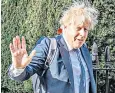  ?? ?? Boris Johnson’s evidence to the Privileges Committee will be live on TV