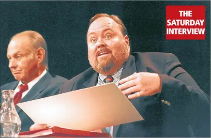  ?? PICTURES: SUPPLIED ?? Craig Williamson at the Truth and Reconcilia­tion Committee hearings.