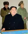  ??  ?? Leader Kim Jong-un, 33 anni