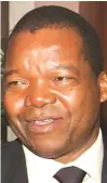  ??  ?? Dr Mangudya