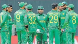  ?? AP ?? The Pakistan team was guilty of an allround shoddy display against India.