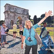  ?? Rick Steves’ Europe/DOMINIC ARIZONA BONUCCELLI ?? Hiring a knowledgea­ble guide to explain what you’re looking at is well worth the cost.