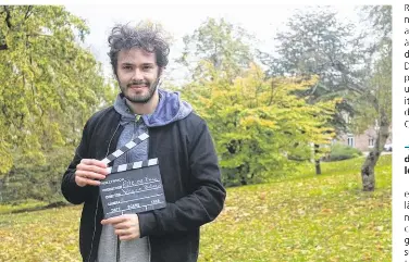 A 25 ans, Yoann Balaguer va tourner son premier film - PressReader