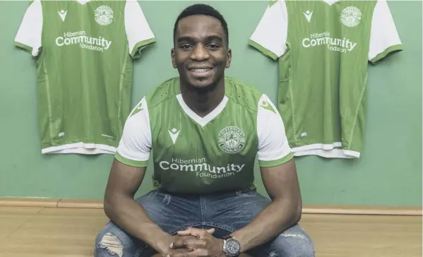  ??  ?? 0 Hibs have re-signed popular Belgian midfielder Stephane Omeonga on loan from Genoa until the end of the season.