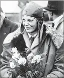  ?? ASSOCIATED PRESS ?? Amelia Earhart, shown in 1928, vanished over the Pacific during an attempted flight around the world in 1937. Her disappeara­nce, and theories about what happened to her, have captivated the public for decades.