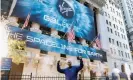  ??  ?? Branson launches Virgin Galactic on the NYSE. Photograph: Brendan McDermid/ Reuters