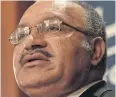  ??  ?? CALL FOR CALM: PNG Prime Minister Peter O’Neill has urged peaceful polling.