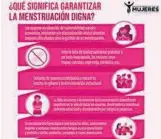  ?? CORTESÍA: MUNICIPIO ?? El IMMujeres recaba toallas femeninas