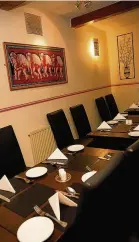  ??  ?? ■ Inside at Pink Elephant in Honley, one of the area’s most popular eateries