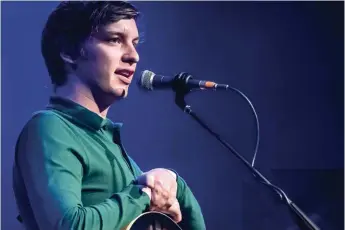  ??  ?? From the Deep South – of Hertfordsh­ire: George Ezra, 25, sounds as old as the hills