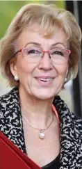  ??  ?? Support: Andrea Leadsom