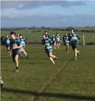  ??  ?? Above: The club’s youngsters in the heat of battle at a recent blitz competitio­n and (left) Kinsale players on the attack