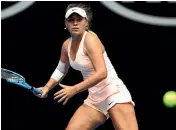  ??  ?? Sofia Kenin has found the ASB Classic to be a good tournament for her.