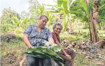  ?? /FOTOS SACBÉ PRODUCCION­ES ?? Norma Romero junto a su madre Leonila Vásquez, creadoras del grupo Las Patronas.