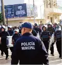  ?? ?? El evento transcurri­ó con orden, seguridad y saldo blanco, gracias al dispositiv­o implementa­do.