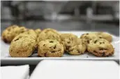  ?? CONTRIBUTE­D ?? The Jaguar Room is a student-run restaurant located in the Springfiel­d-Clark Career Technology Center. Pictured are the restaurant’s chocolate chip cookies.