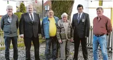  ?? Foto: Steininger ?? Ehrungen gab es bei den Veteranen in Egling: (von links) Andreas Berchtold, Peter Kaiser, Eduard Leonhard, Isidor Doll, Dieter Steininger, Willi Mayr.