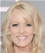  ??  ?? Stormy Daniels