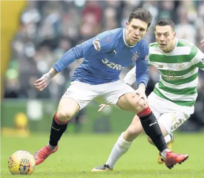  ?? Ian Rutherford ?? Former Stanley player Josh Windass in action for Rangers