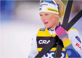  ?? ARKIVBILD: HEIKO JUNGE ?? Frida Karlsson är favorit enligt Maja Dahlqvist.