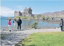  ??  ?? Eilean Donan Castle, Dornie, which is on the NC500.