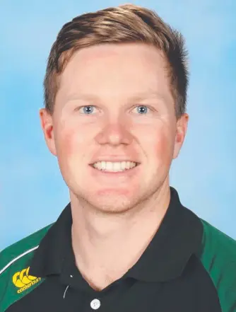  ?? ?? Joel Currie specialise­s in maths and physical education at Toowoomba State High School.
