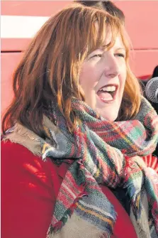  ??  ?? Claims Councillor Angela Feeney blasted the Labour Party