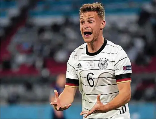  ?? Foto: AFP ?? Joshua Kimmich hat seine Emotionen nicht immer im Griff.