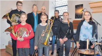  ?? FOTO: SONJA NIEDERER ?? Mit ihrer Interpreta­tion von „Peter und der Wolf“haben die Musiker rund 60 Zuschauer in der St. Oswald Kirche begeistert.