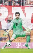  ?? FOTO: DPA ?? Vertrat Manuel Neuer im Bayern-Tor: Sven Ulreich.