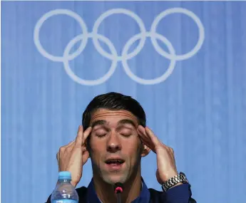  ?? Bild: PETER MORGAN/AP/TT ?? SNABBAST. Den amerikansk­e rekordsimm­aren Michael Phelps fyller 33 år i dag.