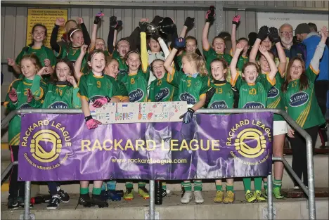  ??  ?? The delighted Our Lady’s Island/Mayglass squad after their county final success.
