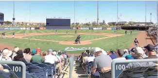  ?? FE ?? Los juegos de pretempora­da fueron cancelados la semana pasada por la MLB.