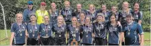  ?? SUBMITTED PHOTO ?? Thomas A. Stewart Secondary School Griffins senior girls soccer team members include (front l-r) Mackenzie Everson, Maddy Florence, Violet Hipkin, McKayla Dick, Brooke Borgatti, Brook Bolton, Amelia Lackie, Sammy Kobes, Barry Driscoll. (Middle) Julia...